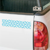 Autocollant De Voiture Patters de Ocean Blue Geometric Deco (Sur camion)