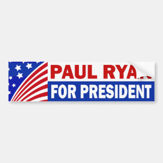 Autocollant De Voiture Paul Ryan pour le président