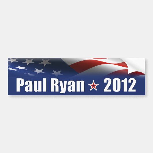 Autocollant De Voiture Paul Ryan pour le président (Devant)