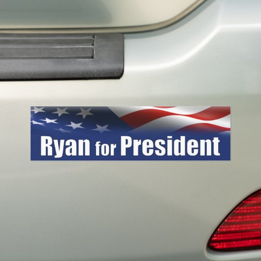 Autocollant De Voiture Paul Ryan pour le président (En voiture)