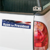 Autocollant De Voiture Paul Ryan pour le président (Sur camion)