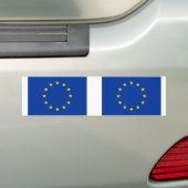 Autocollant De Voiture pavillon de l'Union européenne (En voiture)