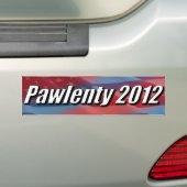 Autocollant De Voiture Pawlenty 2012 (En voiture)