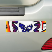 Autocollant De Voiture Peace Hakuna Matata (En voiture)