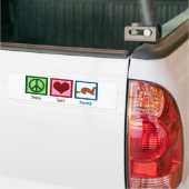 Autocollant De Voiture Peace Love (Sur camion)
