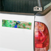 Autocollant De Voiture Peacock Plumage (Sur camion)