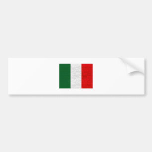 Autocollant De Voiture Peau de serpent de drapeau de l'Italie