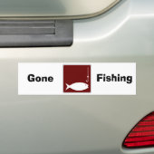 Autocollant De Voiture Pêche (En voiture)