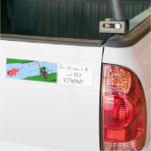 Autocollant De Voiture Pêche de mouche (Sur camion)