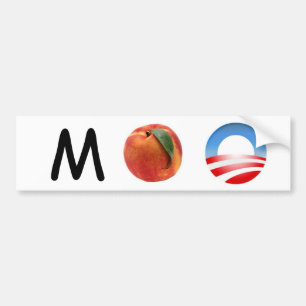 Autocollant De Voiture Pêche Obama de M - attaquez Obama !