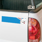 Autocollant De Voiture Peeking Bunny (Sur camion)