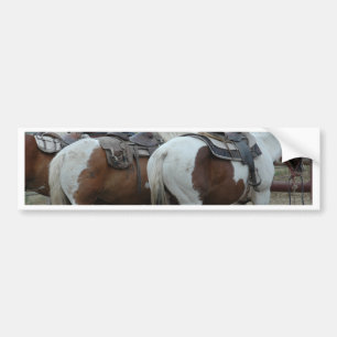 Autocollant De Voiture Peignez la queue de cheval