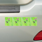 Autocollant De Voiture Peinture des colibris et des petits pois (En voiture)