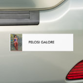 AUTOCOLLANT DE VOITURE PELOSI EN ABONDANCE (En voiture)