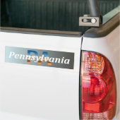 Autocollant De Voiture Pennsylvanie (Sur camion)
