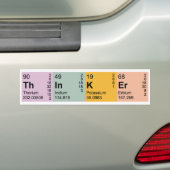 Autocollant De Voiture Penseur (En voiture)