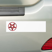 Autocollant De Voiture Pentagram Red Devil (En voiture)