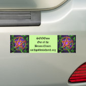 Autocollant De Voiture PentagramBumperSticker (En voiture)