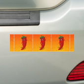 Autocollant De Voiture Pepper Rouge Diva Puzzle (En voiture)