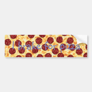 Autocollant De Voiture Pepperoni Pizza Motif