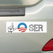 Autocollant De Voiture Perdant d'Obama (En voiture)