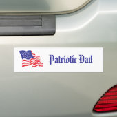 Autocollant De Voiture Père patriotique (En voiture)