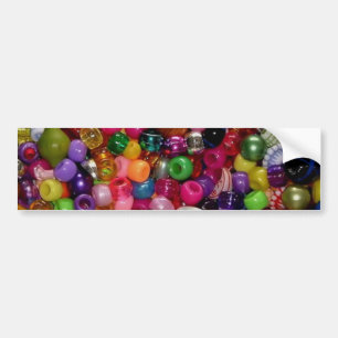Autocollant De Voiture Perles colorées de bijoux