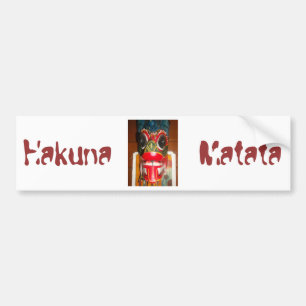 Autocollant De Voiture Personnaliser Hakuna Matata