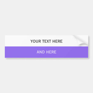 Autocollant De Voiture Personnalisez votre texte, image et couleur arrièr
