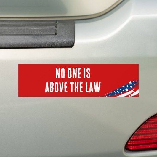 Autocollant De Voiture Personne ne dépasse la loi (En voiture)