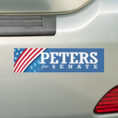 AUTOCOLLANT DE VOITURE PETERS POUR LE SÉNAT 2014 (En voiture)