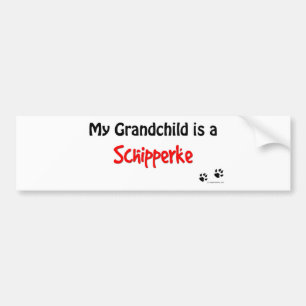 Autocollant De Voiture Petit-enfant de Schipperke