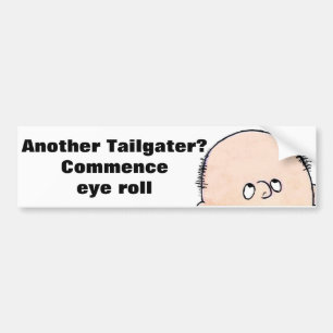 Autocollant De Voiture Petit pain d'oeil chez Tailgaters