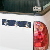 Autocollant De Voiture Petit Pingouin (Sur camion)