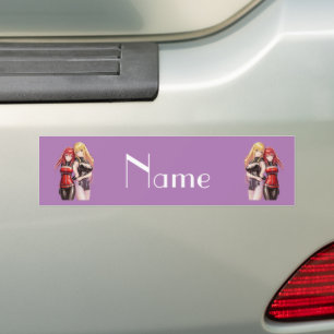 Autocollant De Voiture Petites filles Anime Thunder_Cove