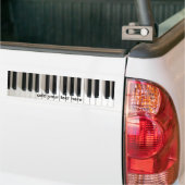 Autocollant De Voiture piano musique (Sur camion)
