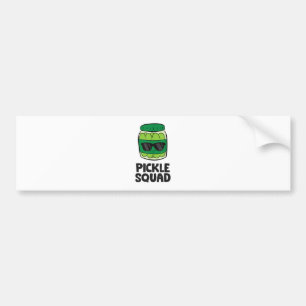 Autocollant De Voiture Pickle Lover Team Pickles Funny Pickle Squad