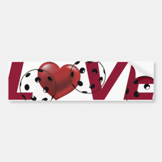 Autocollant De Voiture Pickleball love bumper and icechest sticker