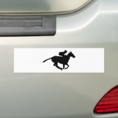 Autocollant De Voiture Pictogramme de course de chevaux (En voiture)