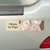 Autocollant De Voiture Piglets (En voiture)