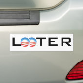 Autocollant De Voiture Pilleur d'Obama (En voiture)