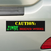 Autocollant De Voiture Pilote Zombie (En voiture)
