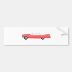 Autocollant De Voiture Pink Classic Car