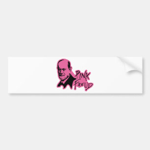 Autocollant De Voiture PINK FREUD Psychoanalysis Sound Edition