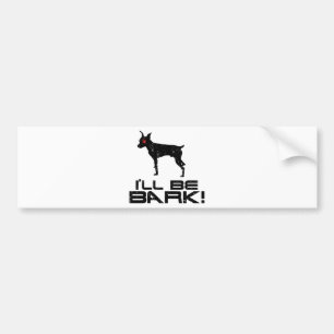 Autocollant De Voiture Pinscher miniature