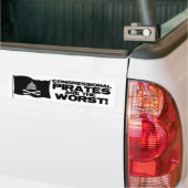 Autocollant De Voiture Pirates congressionnels (Sur camion)