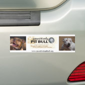 Autocollant De Voiture Pitbull de Pawsitively (En voiture)