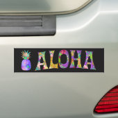 Autocollant De Voiture PixDezines Aloha Ananas (En voiture)