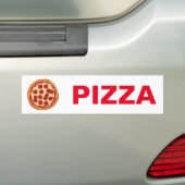 Autocollant De Voiture Pizza (En voiture)