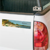 Autocollant De Voiture Plage BumperSticker de Belize (Sur camion)